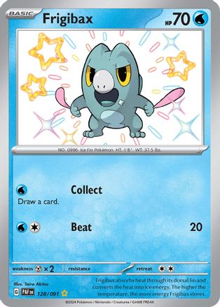 Frigibax - 128/091 (128) [SV: Paldean Fates] Holofoil - Deck Out Gaming