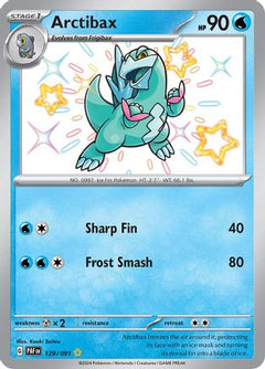 Arctibax (129) [SV: Paldean Fates] Holofoil - Deck Out Gaming