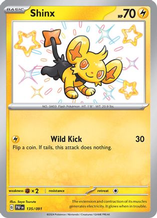 Shinx (135) [SV: Paldean Fates] Holofoil - Deck Out Gaming