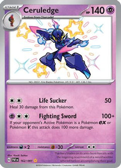 Ceruledge - 162/091 (162) [SV: Paldean Fates] Holofoil - Deck Out Gaming