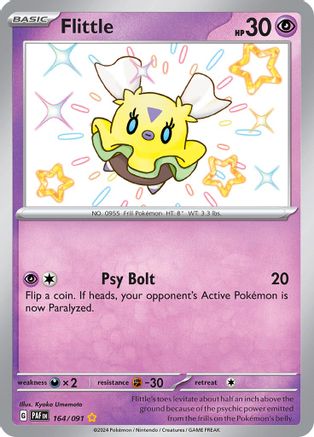 Flittle - 164/091 (164) [SV: Paldean Fates] Holofoil - Deck Out Gaming