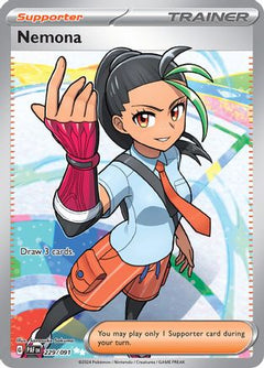 Nemona - 229/091 (229) [SV: Paldean Fates] Holofoil - Deck Out Gaming