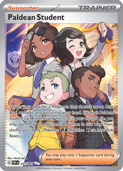 Paldean Student - 231/091 (231) [SV: Paldean Fates] Holofoil - Deck Out Gaming
