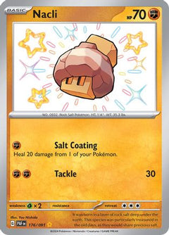 Nacli - 176/091 (176) [SV: Paldean Fates] Holofoil - Deck Out Gaming