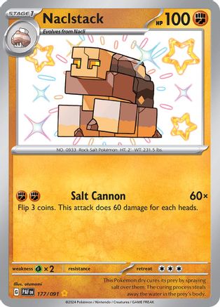 Naclstack (177) [SV: Paldean Fates] Holofoil - Deck Out Gaming