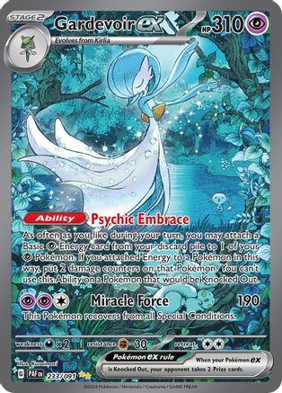 Gardevoir ex - 233/091 (233) [SV: Paldean Fates] Holofoil - Deck Out Gaming