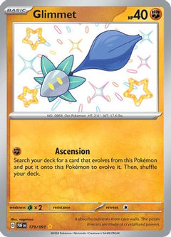 Glimmet (179) [SV: Paldean Fates] Holofoil - Deck Out Gaming