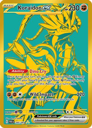 Koraidon ex (245) [SV: Paldean Fates] Holofoil - Deck Out Gaming