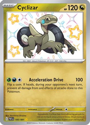Cyclizar - 195/091 (195) [SV: Paldean Fates] Holofoil - Deck Out Gaming