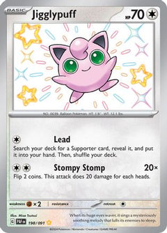 Jigglypuff (198) [SV: Paldean Fates] Holofoil - Deck Out Gaming
