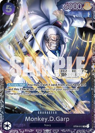 Monkey.D.Garp (Treasure Cup) (ST06-012) [One Piece Promotion Cards] Foil - Deck Out Gaming