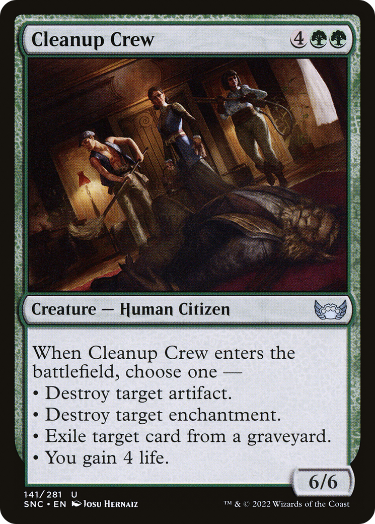 Cleanup Crew (141) [Streets of New Capenna] foil - Deck Out Gaming