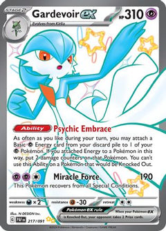 Gardevoir ex - 217/091 (217) [SV: Paldean Fates] Holofoil - Deck Out Gaming