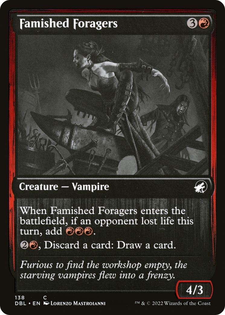 Famished Foragers (138) [Innistrad: Double Feature] - Deck Out Gaming