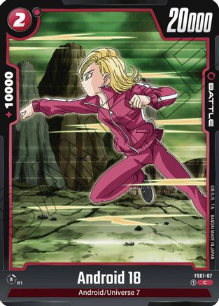 Android 18 (FS01-07) [Starter Deck 1: Son Goku] - Deck Out Gaming