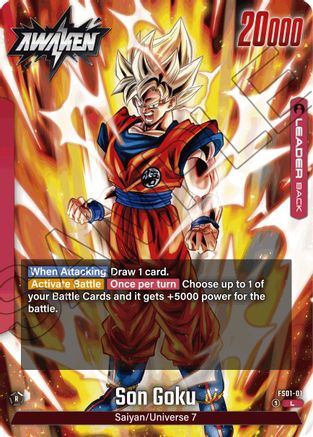 Son Goku - FS01-01 (FS01-01) [Starter Deck 1: Son Goku] Foil - Deck Out Gaming