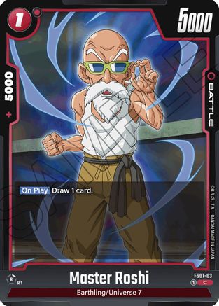 Master Roshi (FS01-03) [Starter Deck 1: Son Goku] - Deck Out Gaming