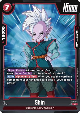 Shin (FS01-05) [Starter Deck 1: Son Goku] - Deck Out Gaming