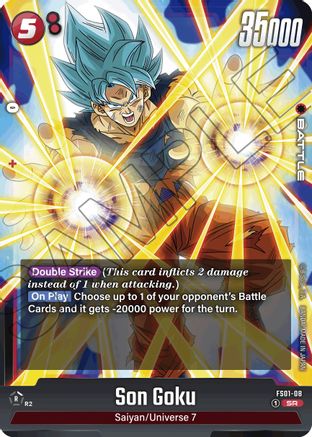 Son Goku - FS01-08 (FS01-08) [Starter Deck 1: Son Goku] Foil - Deck Out Gaming