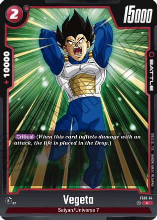 Vegeta (FS01-14) [Starter Deck 1: Son Goku] - Deck Out Gaming