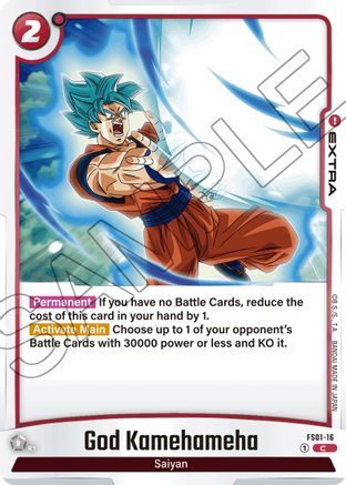 God Kamehameha (FS01-16) [Starter Deck 1: Son Goku] - Deck Out Gaming