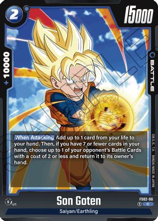 Son Goten - FS02-06 (FS02-06) [Starter Deck 2: Vegeta] - Deck Out Gaming