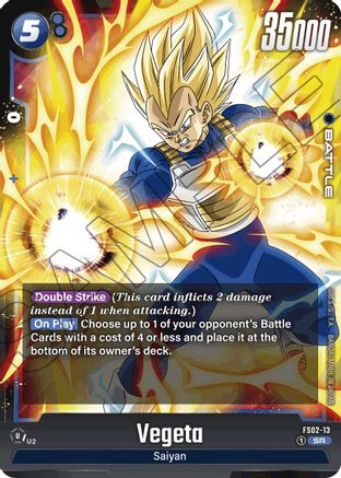 Vegeta - FS02-13 (FS02-13) [Starter Deck 2: Vegeta] Foil - Deck Out Gaming