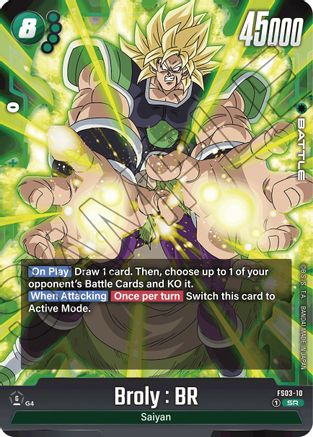 Broly : BR (FS03-10) [Starter Deck 3: Broly] Foil - Deck Out Gaming