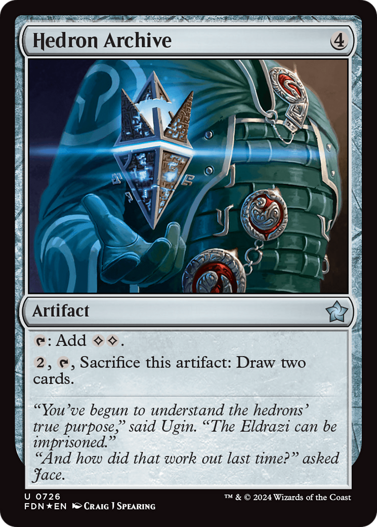 Hedron Archive (726) [Foundations] foil - Deck Out Gaming
