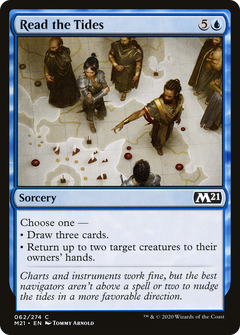 Read the Tides (62) [Core Set 2021] foil - Deck Out Gaming