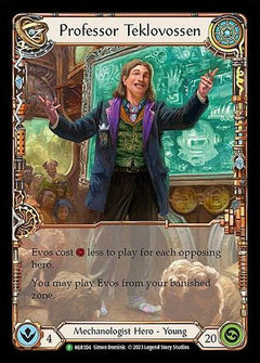 Professor Teklovossen - HER104 (HER104) [Flesh and Blood: Promo Cards] Cold Foil - Deck Out Gaming