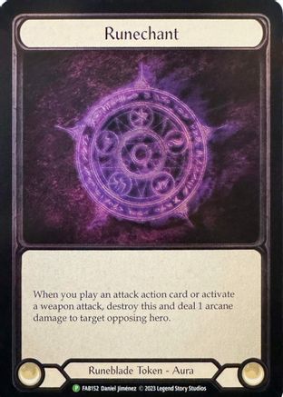 Runechant - FAB152 (FAB152) [Flesh and Blood: Promo Cards] Cold Foil - Deck Out Gaming