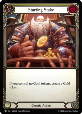 Starting Stake - LGS228 (LGS228) [Flesh and Blood: Promo Cards] Cold Foil - Deck Out Gaming