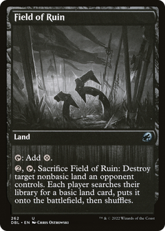 Field of Ruin (262) [Innistrad: Double Feature] foil - Deck Out Gaming