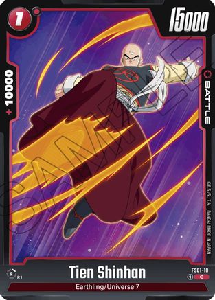 Tien Shinhan (FS01-10) [Starter Deck 1: Son Goku] - Deck Out Gaming