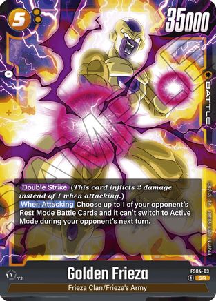 Golden Frieza (FS04-03) [Starter Deck 4: Frieza] Foil - Deck Out Gaming