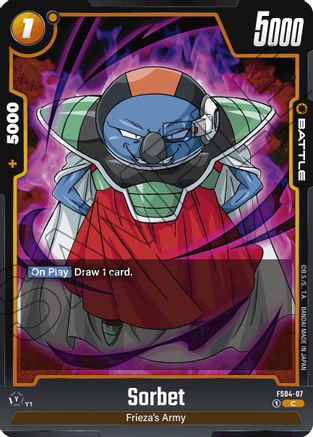 Sorbet (FS04-07) [Starter Deck 4: Frieza] - Deck Out Gaming