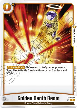 Golden Death Beam (FS04-15) [Starter Deck 4: Frieza] - Deck Out Gaming