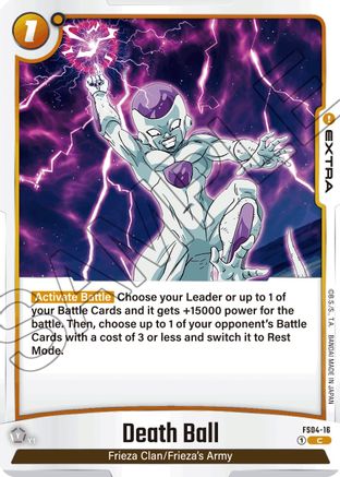 Death Ball (FS04-16) [Starter Deck 4: Frieza] - Deck Out Gaming