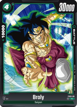 Broly - FS03-08 (FS03-08) [Starter Deck 3: Broly] - Deck Out Gaming