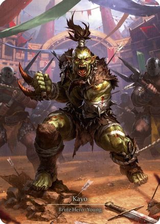 Kayo (Marvel) (HVY002) [Heavy Hitters] Cold Foil - Deck Out Gaming