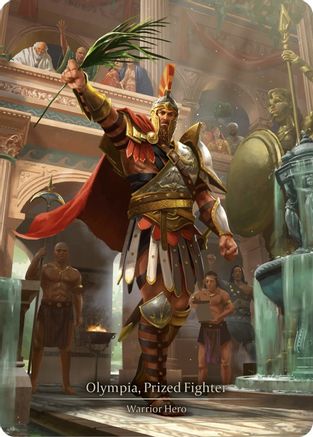 Olympia, Prized Fighter (Marvel) (HVY092) [Heavy Hitters] Cold Foil - Deck Out Gaming