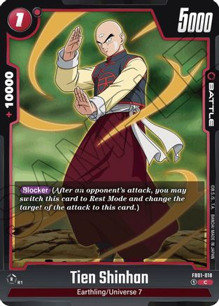 Tien Shinhan - FB01-018 (FB01-018) [Awakened Pulse] - Deck Out Gaming