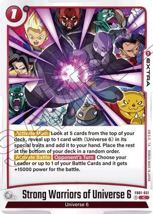 Strong Warriors of Universe 6 (FB01-031) [Awakened Pulse] - Deck Out Gaming