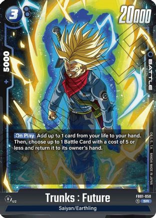 Trunks : Future - FB01-050 (FB01-050) [Awakened Pulse] Foil - Deck Out Gaming