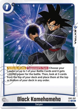 Black Kamehameha (FB01-067) [Awakened Pulse] - Deck Out Gaming