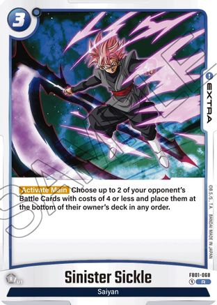 Sinister Sickle (FB01-068) [Awakened Pulse] Foil - Deck Out Gaming