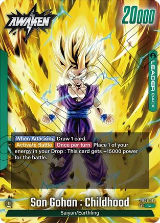 Son Gohan : Childhood - FB01-071 (FB01-071) [Awakened Pulse] - Deck Out Gaming