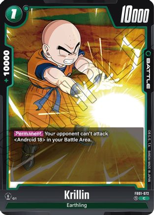 Krillin - FB01-072 (FB01-072) [Awakened Pulse] - Deck Out Gaming