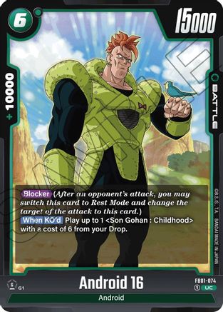 Android 16 - FB01-074 (FB01-074) [Awakened Pulse] - Deck Out Gaming